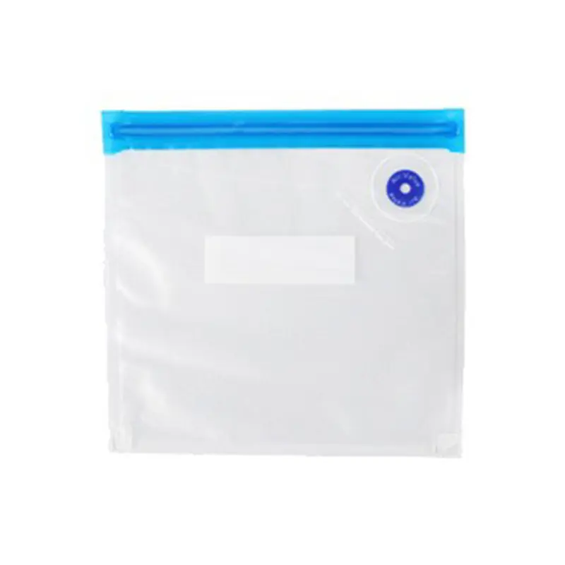 Vacuum Zipper Bag with Flat Valve