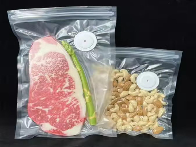 Vacuum Zipper Bag with Plastic Valve04