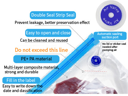 Vacuum Zipper Bag with Flat Valve03