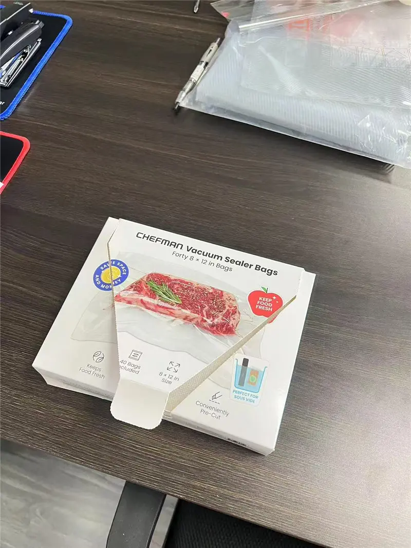 Eco-Friendly Food Embossed Vacuum Bag01