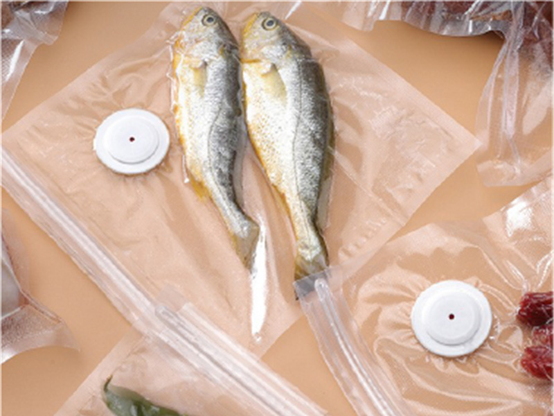 Vacuum Zipper Bag with Plastic Valve01